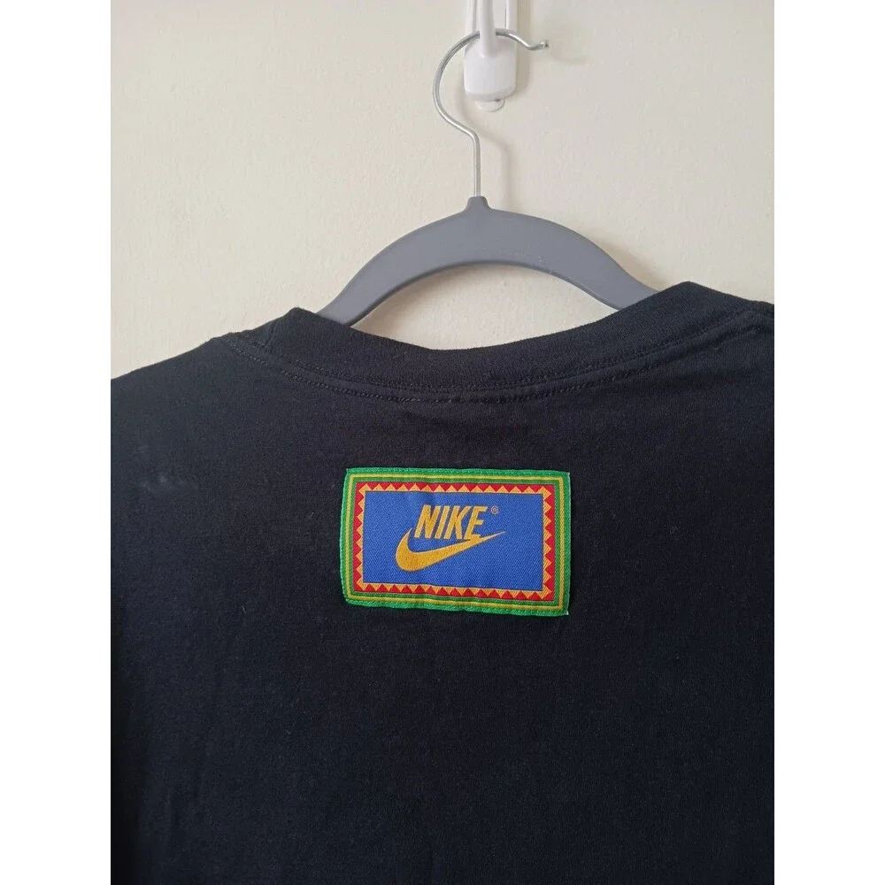 Nike Vintage Mens Black T Shirt‎ Just Do It Size L